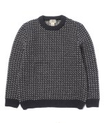 <img class='new_mark_img1' src='https://img.shop-pro.jp/img/new/icons47.gif' style='border:none;display:inline;margin:0px;padding:0px;width:auto;' />【L.L.Bean】NORWEGIAN SWEATER - NAVY/WHITE ノルウェージャン セーター バーズアイ