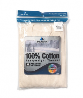 <img class='new_mark_img1' src='https://img.shop-pro.jp/img/new/icons47.gif' style='border:none;display:inline;margin:0px;padding:0px;width:auto;' />INDERA MILLS839LS COTTON HEAVYWEIGHT THERMAL - NATURAL ޥ ʡ ǥ