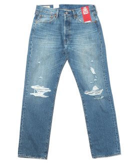 <img class='new_mark_img1' src='https://img.shop-pro.jp/img/new/icons20.gif' style='border:none;display:inline;margin:0px;padding:0px;width:auto;' />【Levi's】501 DESTRUCTED JEANS - MEDIUM INDIGO リーバイス ジーンズ 150周年
