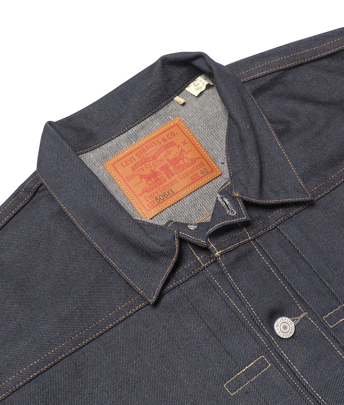 LEVI'S VINTAGE CLOTHING】1936 TYPE I TRUCKER JACKET - RIGID 506XX