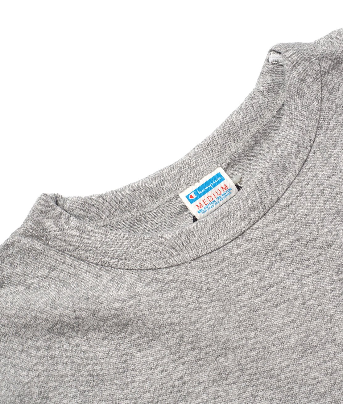 Champion-TRUE TO ARCHIVES】C3-Q302 77QS TEE - OXFORD GREY Tシャツ