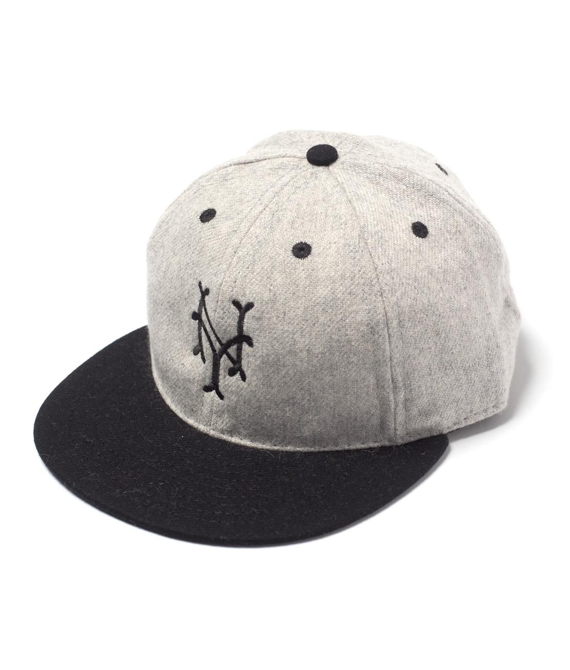 COOPERSTOWN】2TONE BASEBALL CAP - GREY/BLACK ベースボールキャップ