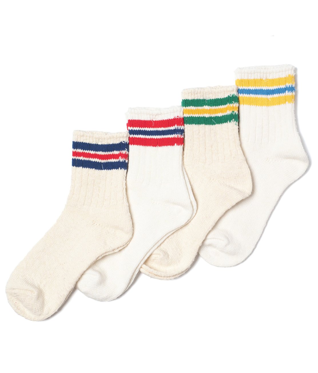 Mauna Kea】106503 SLUB NEP LINE SOCKS スラブネップラインソックス