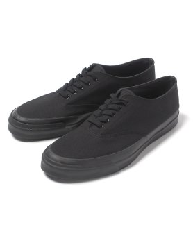 <img class='new_mark_img1' src='https://img.shop-pro.jp/img/new/icons47.gif' style='border:none;display:inline;margin:0px;padding:0px;width:auto;' />【ASAHI DECK】M039 DECK SHOES - BLACK デッキシューズ バルカナイズ製法 日本製