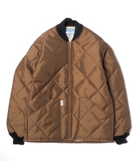 <img class='new_mark_img1' src='https://img.shop-pro.jp/img/new/icons20.gif' style='border:none;display:inline;margin:0px;padding:0px;width:auto;' />【DICKSON】QUILTED INSULATED JACKET - BROWN ディックソン キルティングジャケット USA製