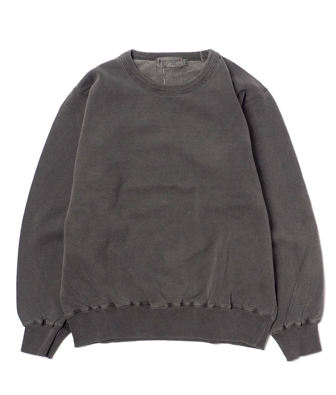 REDWOOD CLASSICS】POLAR CREWNECK SWEAT - BLACK SAND