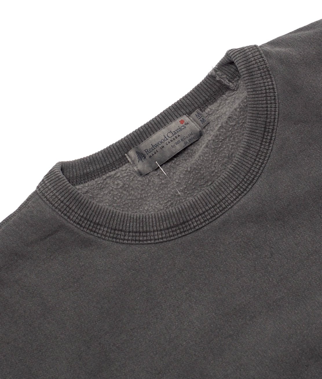 REDWOOD CLASSICS】POLAR CREWNECK SWEAT - BLACK SAND スウェット