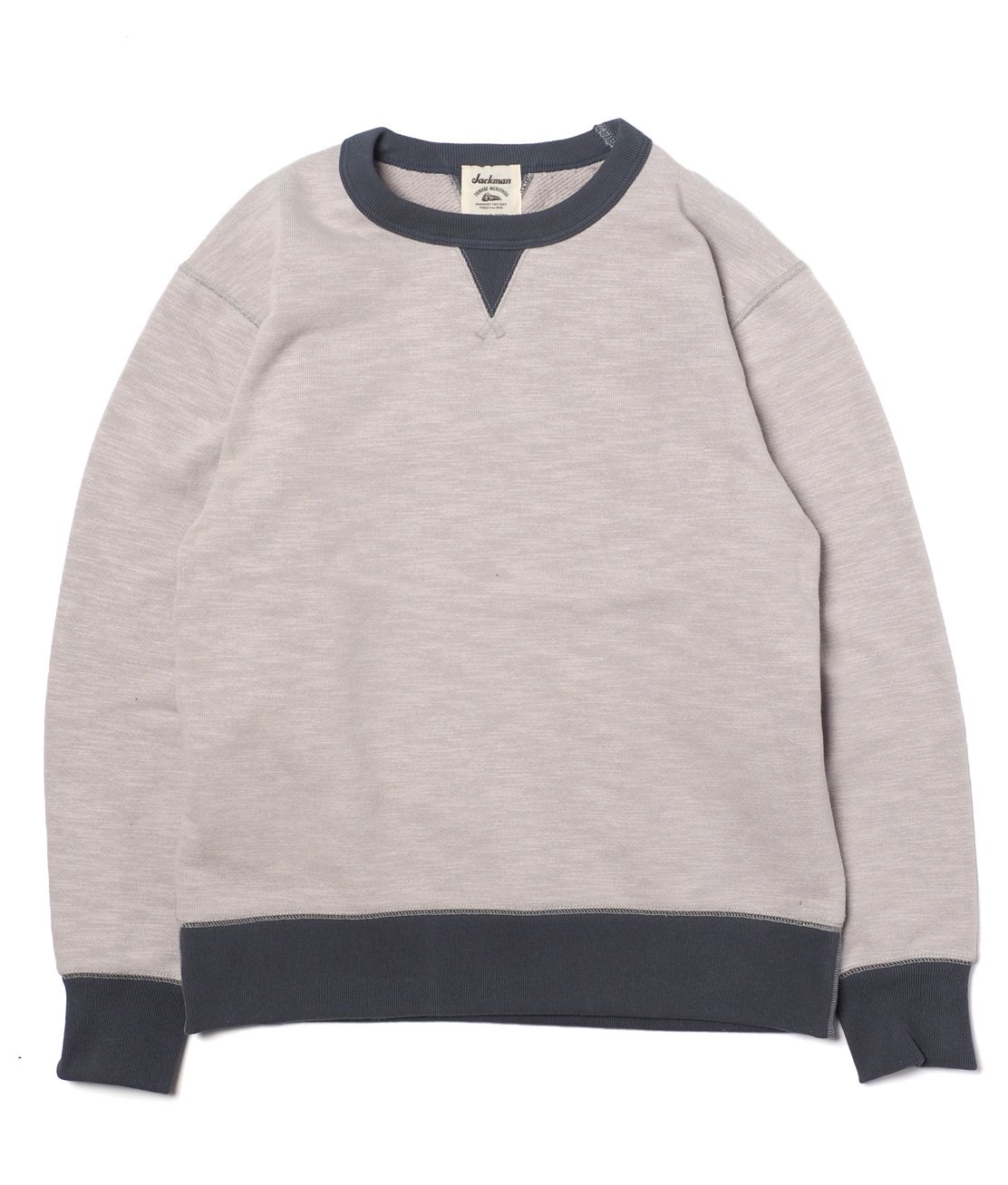 JACKMAN】JM7292 GG SWEAT CREWNECK - CONCRETE/TETSUKON スウェット