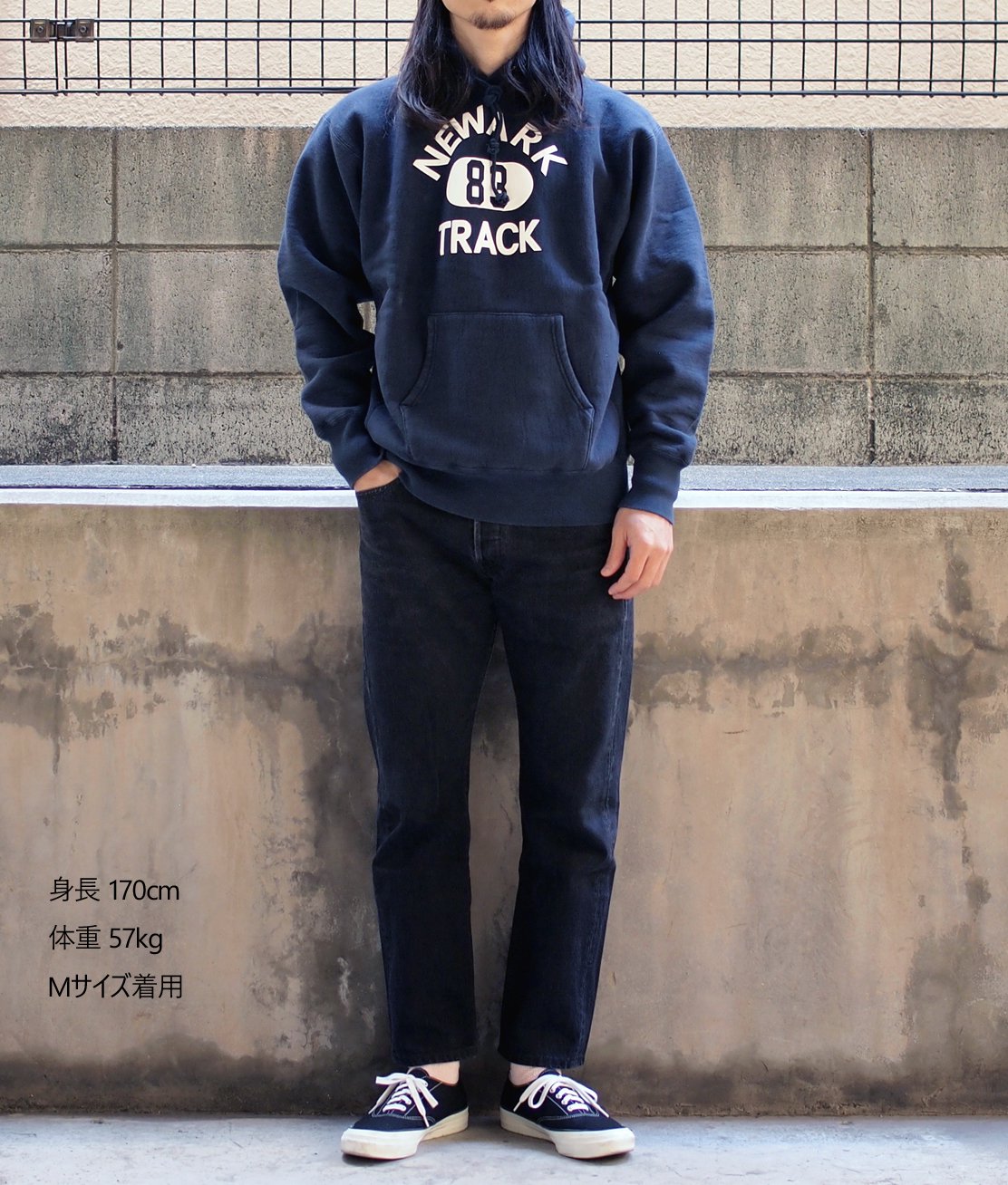 Champion-TRUE TO ARCHIVES】C3-Y117 RW HOODED SWEAT - NAVY リバース ...