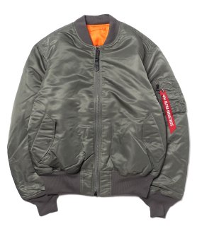 <img class='new_mark_img1' src='https://img.shop-pro.jp/img/new/icons20.gif' style='border:none;display:inline;margin:0px;padding:0px;width:auto;' />【ALPHA INDUSTRIES】#2000 MA-1 - VINTAGE GRAY ミリタリージャケット USスペック ゆったり