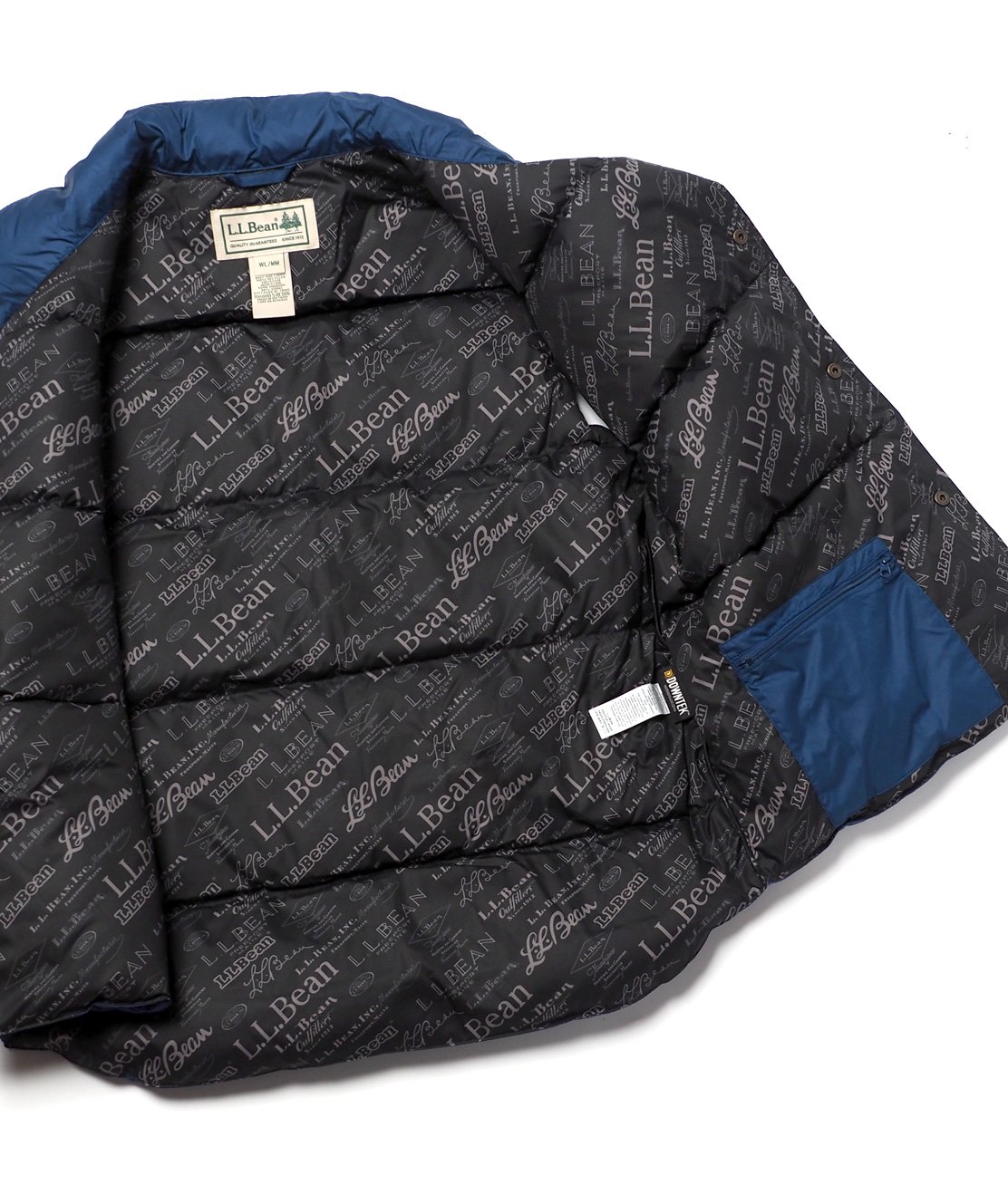 L.L.Bean】TRAIL MODEL DOWN VEST '82 - COLLEGIATE BLUE ダウンベスト