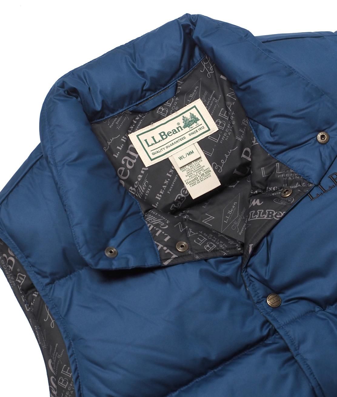 llbean ダウンベスト60s L 極美品 80s 90s 緑 LLBean エルエルビーン ダウンベスト