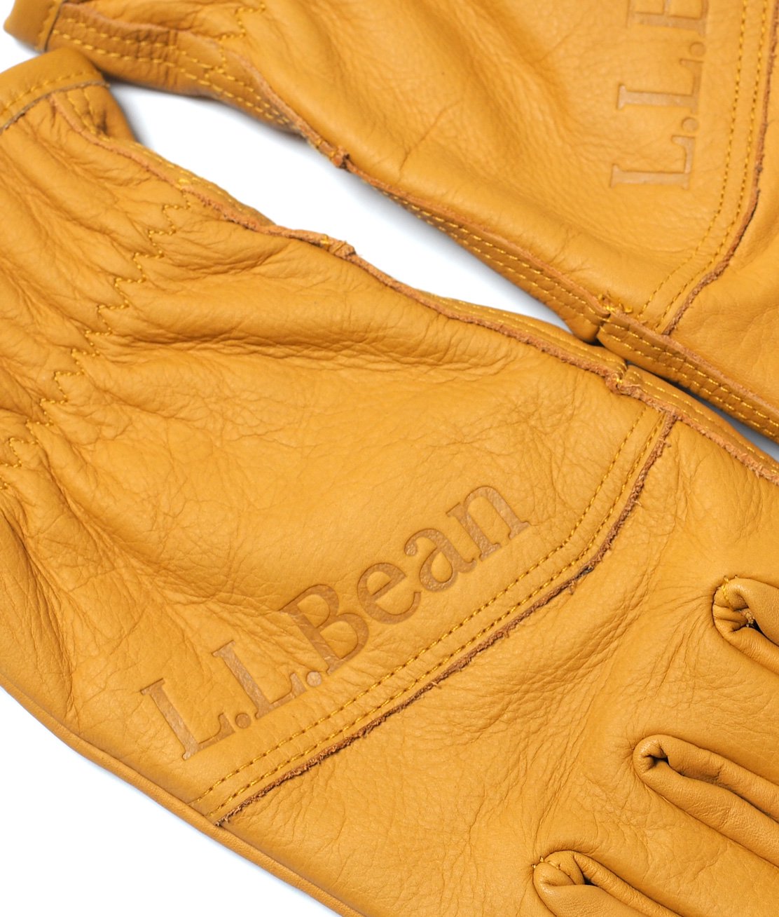 L.L.Bean】UNINSULATED UTILITY GLOVES - TAN レザーグローブ 手袋 