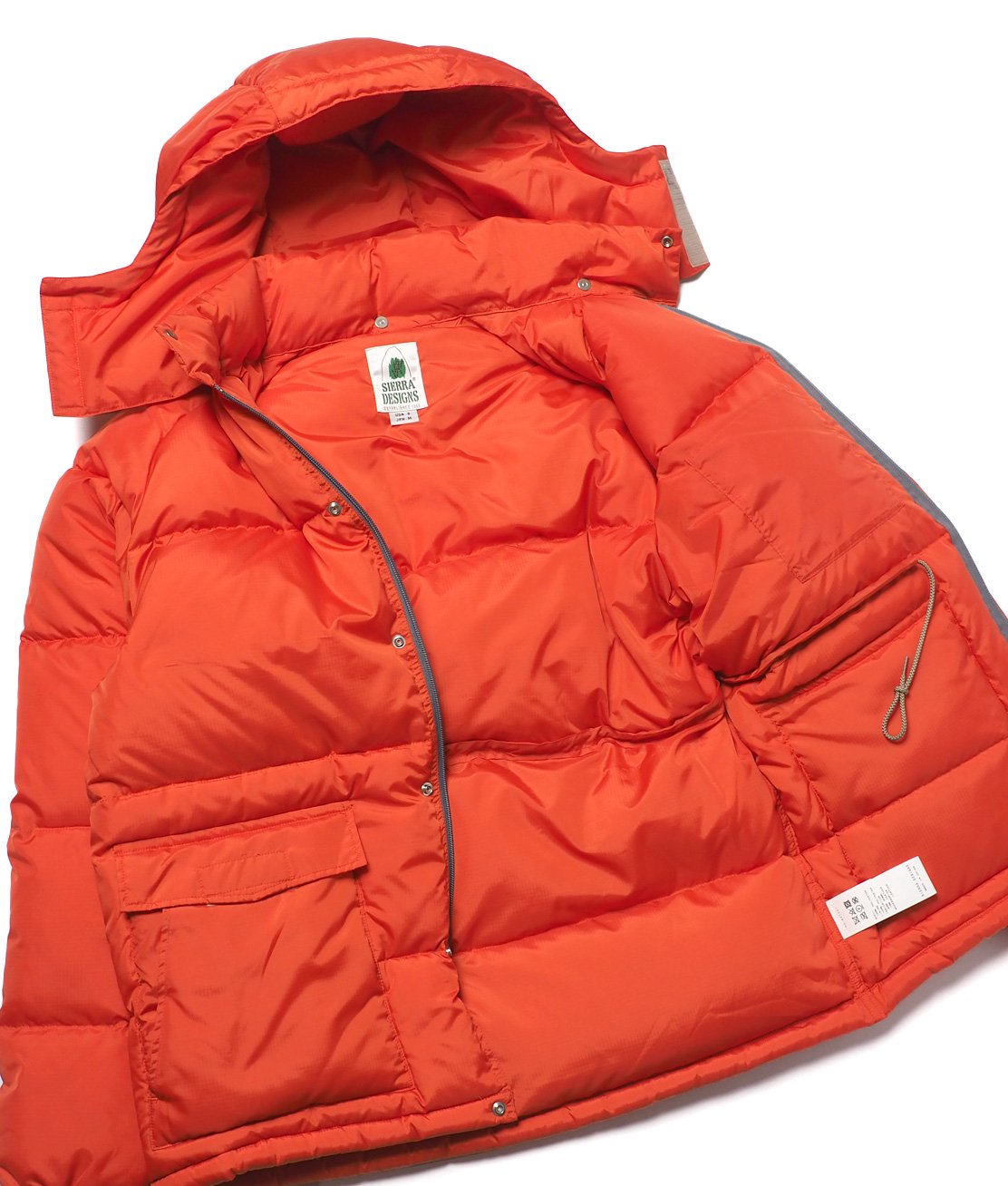 SIERRA DESIGNS】821001 WHITNEY DOWN JACKET - ORANGE ホイットニーダウンジャケット - HUNKY  DORY | LEVI'S VINTAGE CLOTHING、JACKMAN、CHAMPIONなどのブランドを主に扱うセレクトショップ 通販