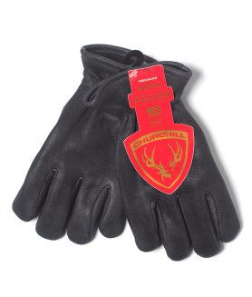 <img class='new_mark_img1' src='https://img.shop-pro.jp/img/new/icons6.gif' style='border:none;display:inline;margin:0px;padding:0px;width:auto;' />【CHURCHILL GLOVE】MARVERICK RIDERS THINSULATE - BLACK レザー手袋 シンサレート USA製