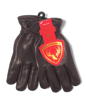 <img class='new_mark_img1' src='https://img.shop-pro.jp/img/new/icons6.gif' style='border:none;display:inline;margin:0px;padding:0px;width:auto;' />【CHURCHILL GLOVE】MARVERICK RIDERS THINSULATE - WALNUT レザー手袋 シンサレート USA製