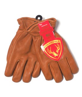 <img class='new_mark_img1' src='https://img.shop-pro.jp/img/new/icons6.gif' style='border:none;display:inline;margin:0px;padding:0px;width:auto;' />【CHURCHILL GLOVE】MARVERICK RIDERS THINSULATE - TAN レザー手袋 シンサレート USA製