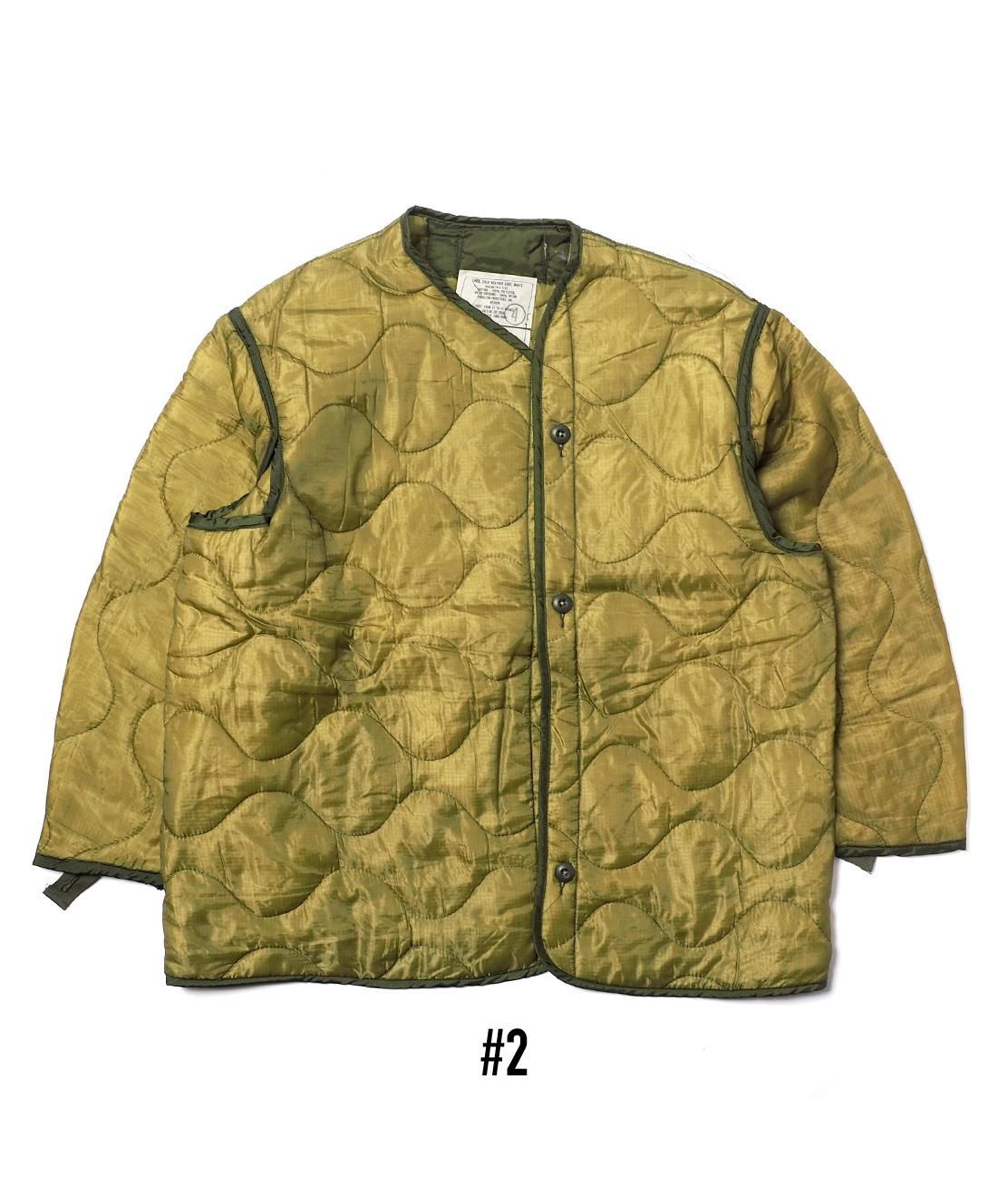 DEAD STOCK】70s US ARMY M-65 FIELD JACKET LINER w/BUTTON 米軍 ...