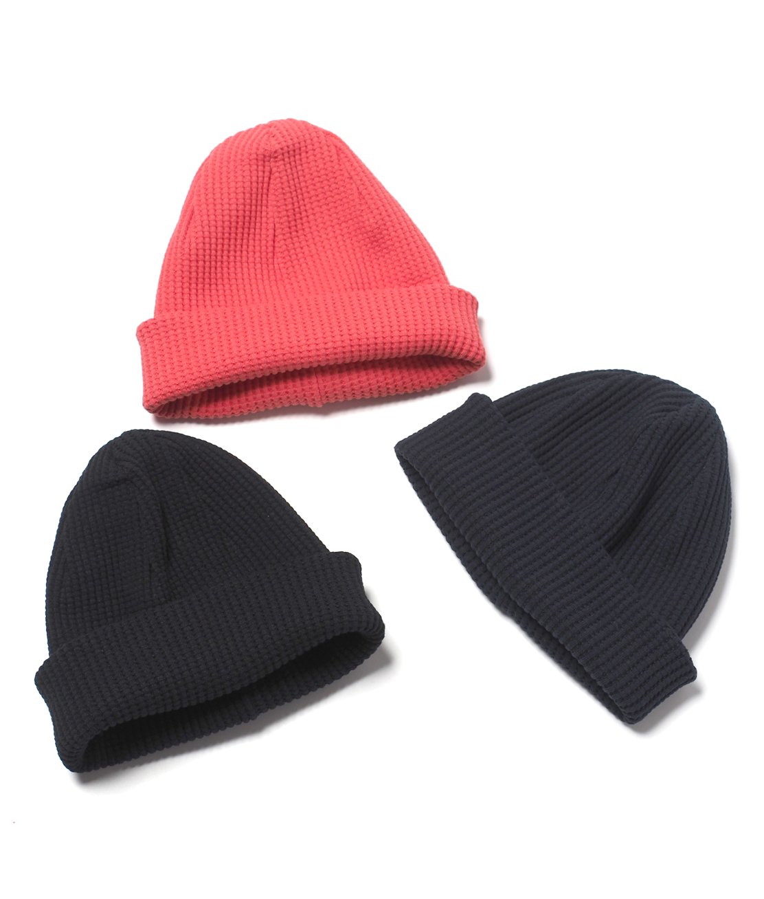 JACKMAN】JM6605 WAFFLE KNIT CAP ワッフルニットキャップ 帽子 日本製