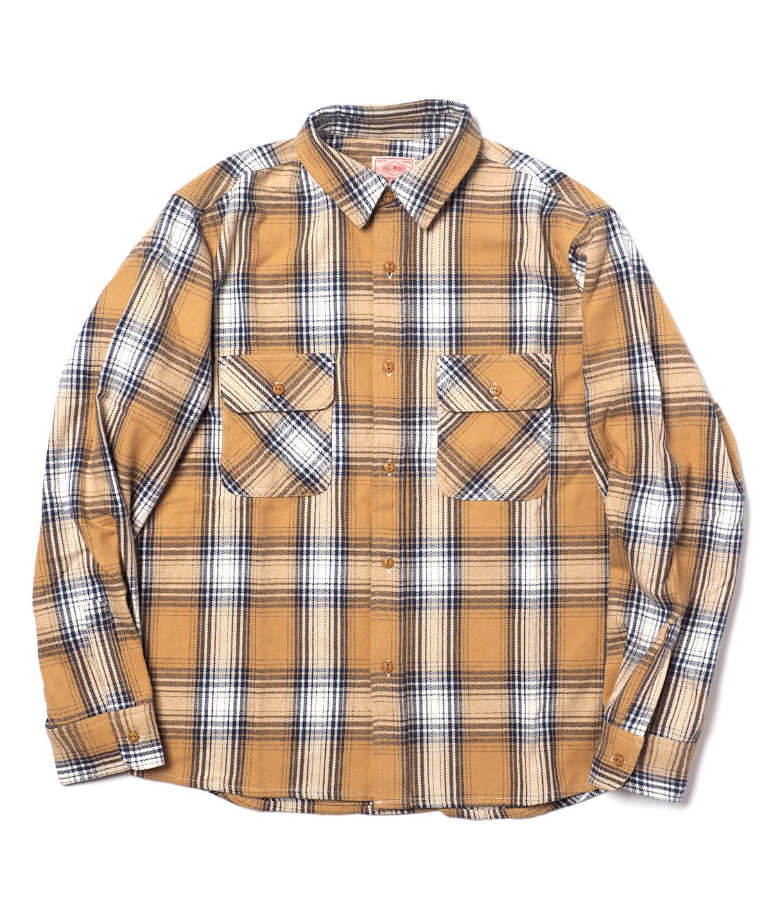 BIG MIKE ビッグマイク「Heavy Weight Cotton Flannel Check Shirts