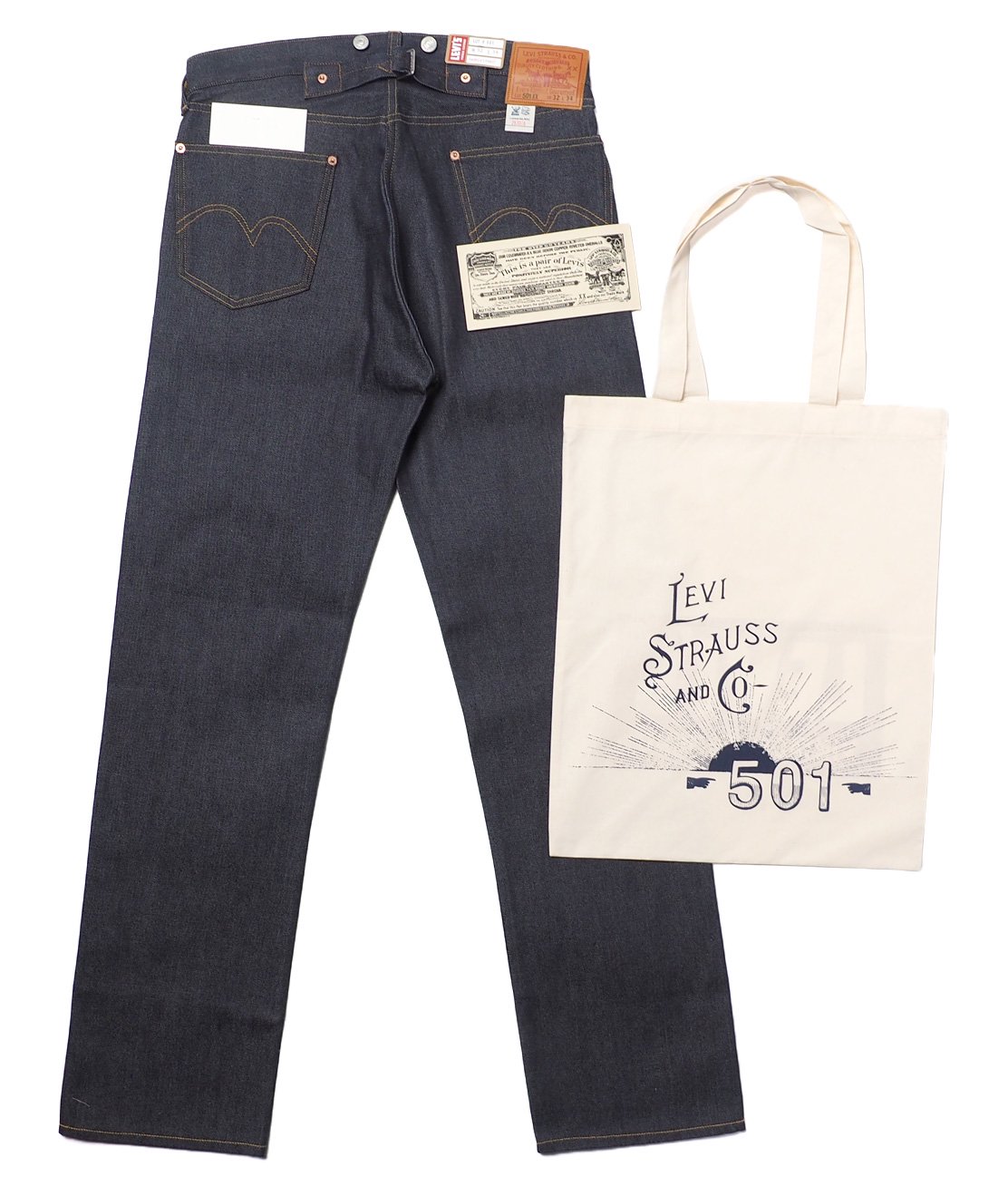 【LEVI'S VINTAGE CLOTHING】1933 501XX JEANS - RIGID