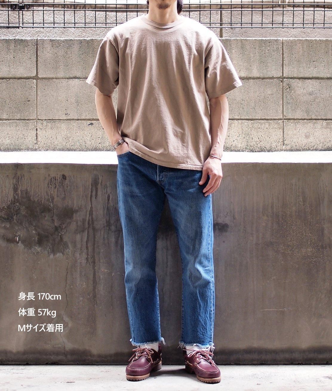 Velva Sheen】162319 1PAC S/S C/N TEE - KHAKI Tシャツ ビッグ