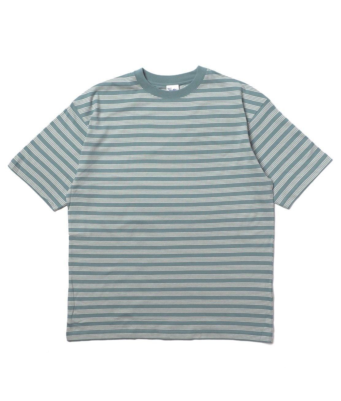Miller】135C USA COTTON TEE - BLUE/WHITE Tシャツ オーバー