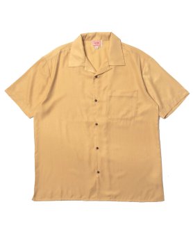<img class='new_mark_img1' src='https://img.shop-pro.jp/img/new/icons6.gif' style='border:none;display:inline;margin:0px;padding:0px;width:auto;' />BIG MIKEALOHA RAYON MIX S/S SHIRT - MUSTARD ϥ 졼ߥݥ ä