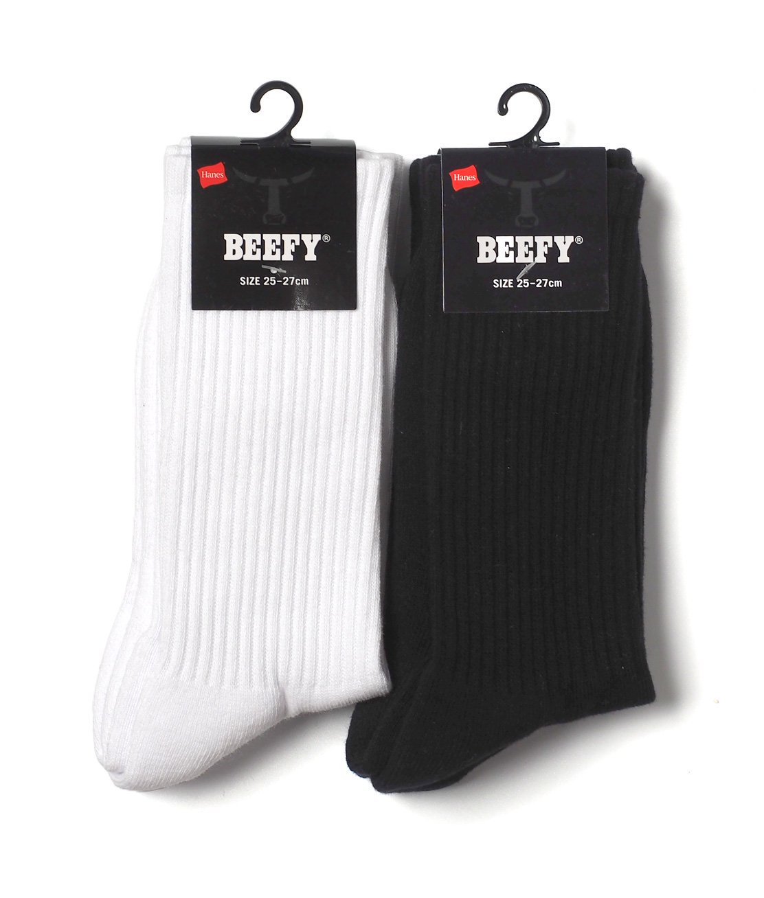 Hanes】HMSBW001 BEEFY FULL LENGTH SOCKS 2P ビーフィー ソックス 2足組 厚手 靴下 - HUNKY DORY  | LEVI'S VINTAGE CLOTHING、JACKMAN、CHAMPIONなどのブランドを主に扱うセレクトショップ 通販