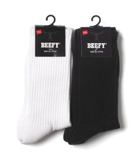 <img class='new_mark_img1' src='https://img.shop-pro.jp/img/new/icons6.gif' style='border:none;display:inline;margin:0px;padding:0px;width:auto;' />HanesHMSBW001 BEEFY FULL LENGTH SOCKS 2P ӡե å 2­  