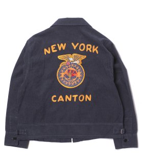 <img class='new_mark_img1' src='https://img.shop-pro.jp/img/new/icons47.gif' style='border:none;display:inline;margin:0px;padding:0px;width:auto;' />THRIFTY LOOKFFA JACKET - NAVY եޡ㥱å ǥ  