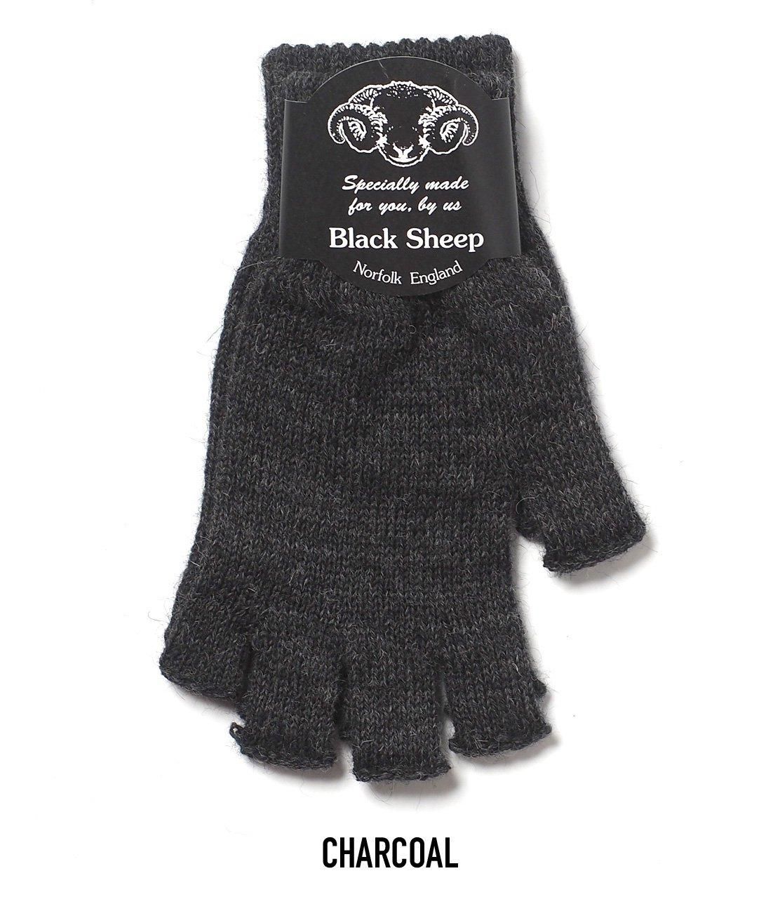 BLACK SHEEP】FINGERLESS MITT ブラックシープ 指なし手袋