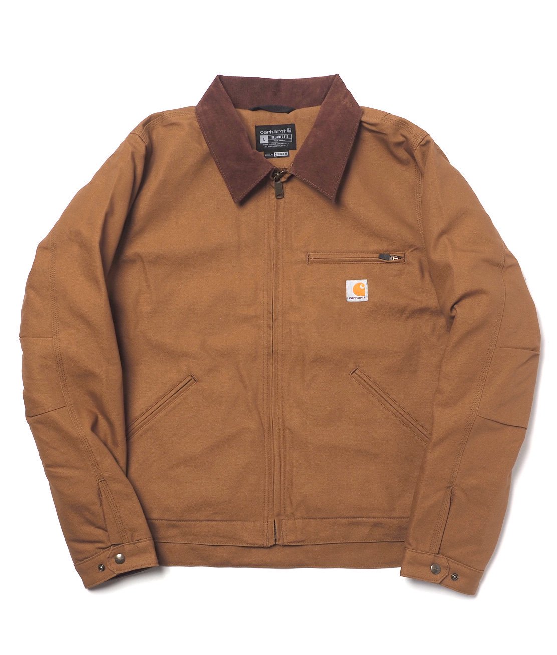 CARHARTT】103828 DUCK DETROIT JACKET - BROWN デトロイトジャケット ダック US企画 - HUNKY  DORY | LEVI'S VINTAGE CLOTHING、JACKMAN、CHAMPIONなどのブランドを主に扱うセレクトショップ 通販