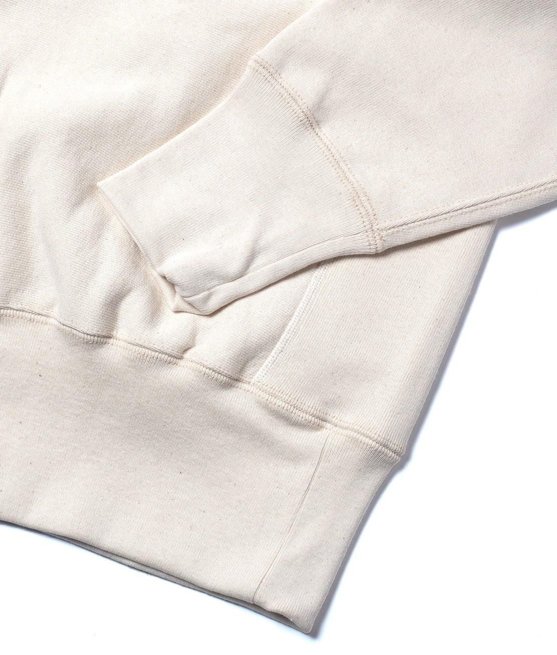 CAMBER】#234 CROSS-KNIT CREWNECK SWEAT - NATURAL 12oz