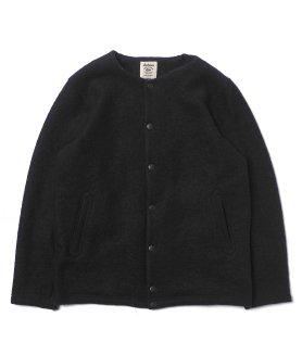 <img class='new_mark_img1' src='https://img.shop-pro.jp/img/new/icons6.gif' style='border:none;display:inline;margin:0px;padding:0px;width:auto;' />JACKMANJM8278 WOOL COLLARLESS JACKET - NAVY 륫顼쥹㥱å 