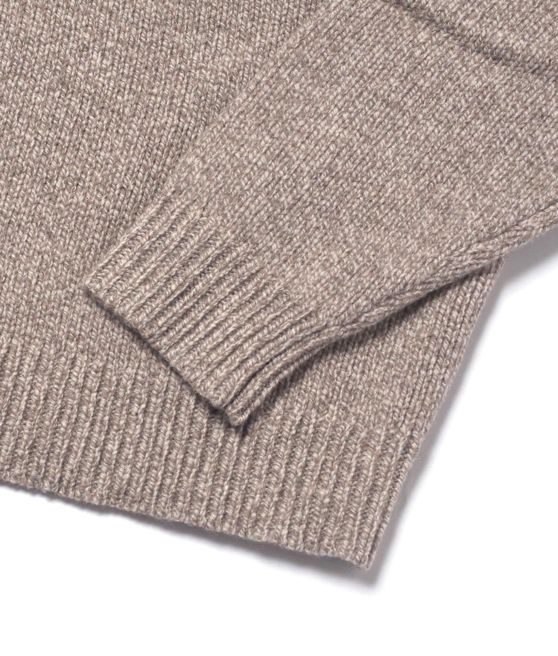 L.L.Bean】CLASSIC RAGG WOOL CREWNECK SWEATER - NATURAL