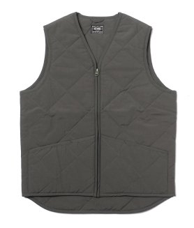 <img class='new_mark_img1' src='https://img.shop-pro.jp/img/new/icons6.gif' style='border:none;display:inline;margin:0px;padding:0px;width:auto;' />BIG MIKEQUILTING FLEEZER VEST - OLIVE ӥåޥ ƥ󥰥ե꡼٥