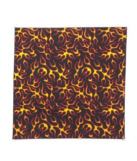 <img class='new_mark_img1' src='https://img.shop-pro.jp/img/new/icons6.gif' style='border:none;display:inline;margin:0px;padding:0px;width:auto;' />HAV-A-HANK22inch BANDANA - BLACK FLAME Х USA ե䡼ѥ