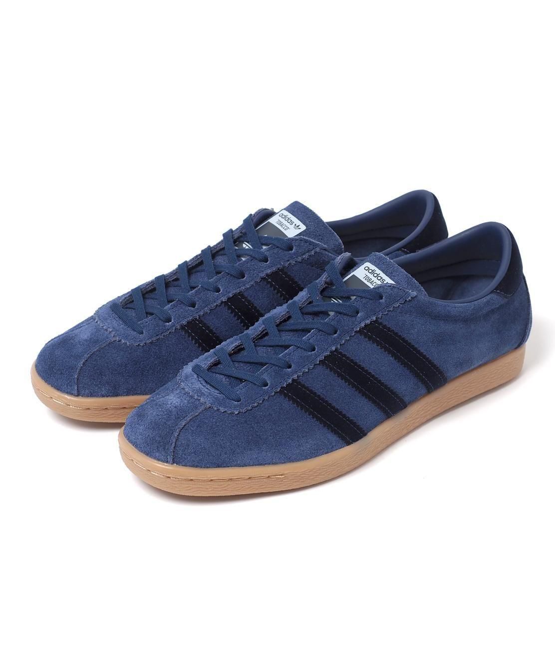 美品　adidas tobacco アディダス　タバコ　ネイビー　29cm adidas Originals】TOBACCO - DARK BLUE/NIGHT INDIGO/GUM
