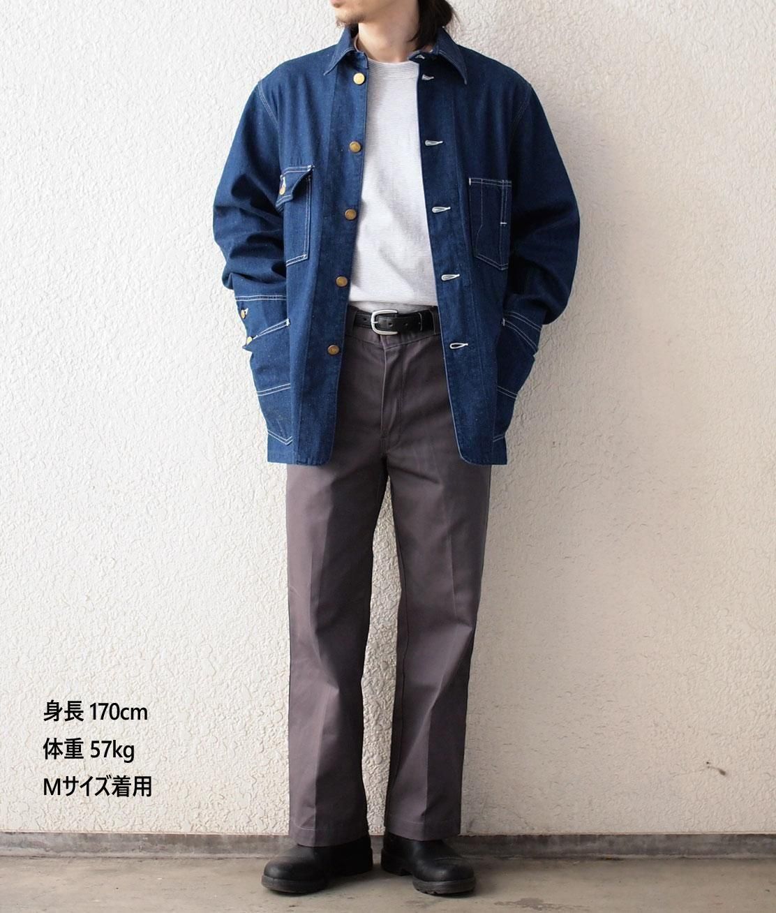Lee - DUNGAREES】LOCOMOTIVE JACKET - RINSE カバーオール