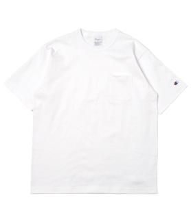 <img class='new_mark_img1' src='https://img.shop-pro.jp/img/new/icons6.gif' style='border:none;display:inline;margin:0px;padding:0px;width:auto;' />Champion-MADE IN USAC5-B302 T1011 S/S POCKET TEE - WHITE ݥåT USA 7