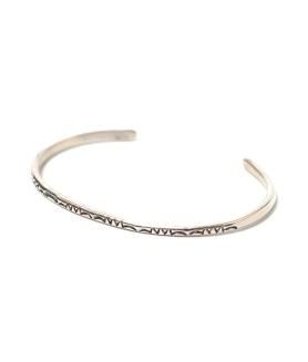 <img class='new_mark_img1' src='https://img.shop-pro.jp/img/new/icons6.gif' style='border:none;display:inline;margin:0px;padding:0px;width:auto;' />INDIAN JEWELRYNAVAJO NARROW BANGLE #B ʥХ² СХ󥰥 ʥ 3mm