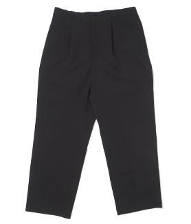 <img class='new_mark_img1' src='https://img.shop-pro.jp/img/new/icons6.gif' style='border:none;display:inline;margin:0px;padding:0px;width:auto;' />THOUSAND MILEEASY TUCK TROUSERS - BLACK ѥ å ۿ®