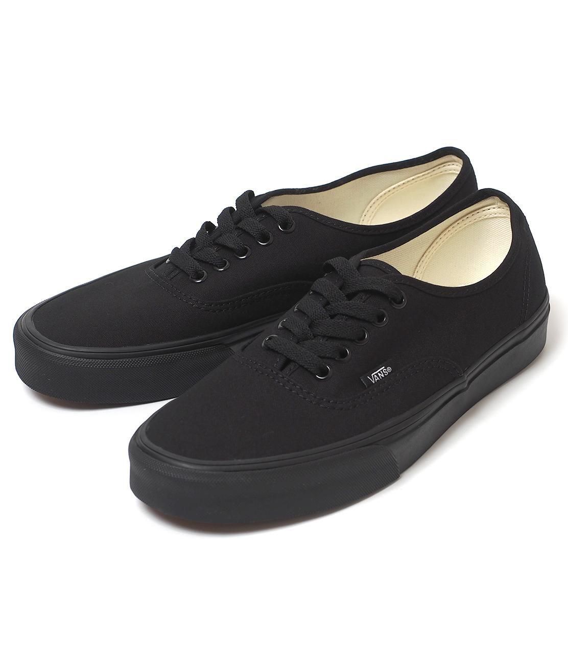 VANS オーセンティックブラック ローカットスニーカー Amazon | バンズ オーセンティック ローカット スニーカー