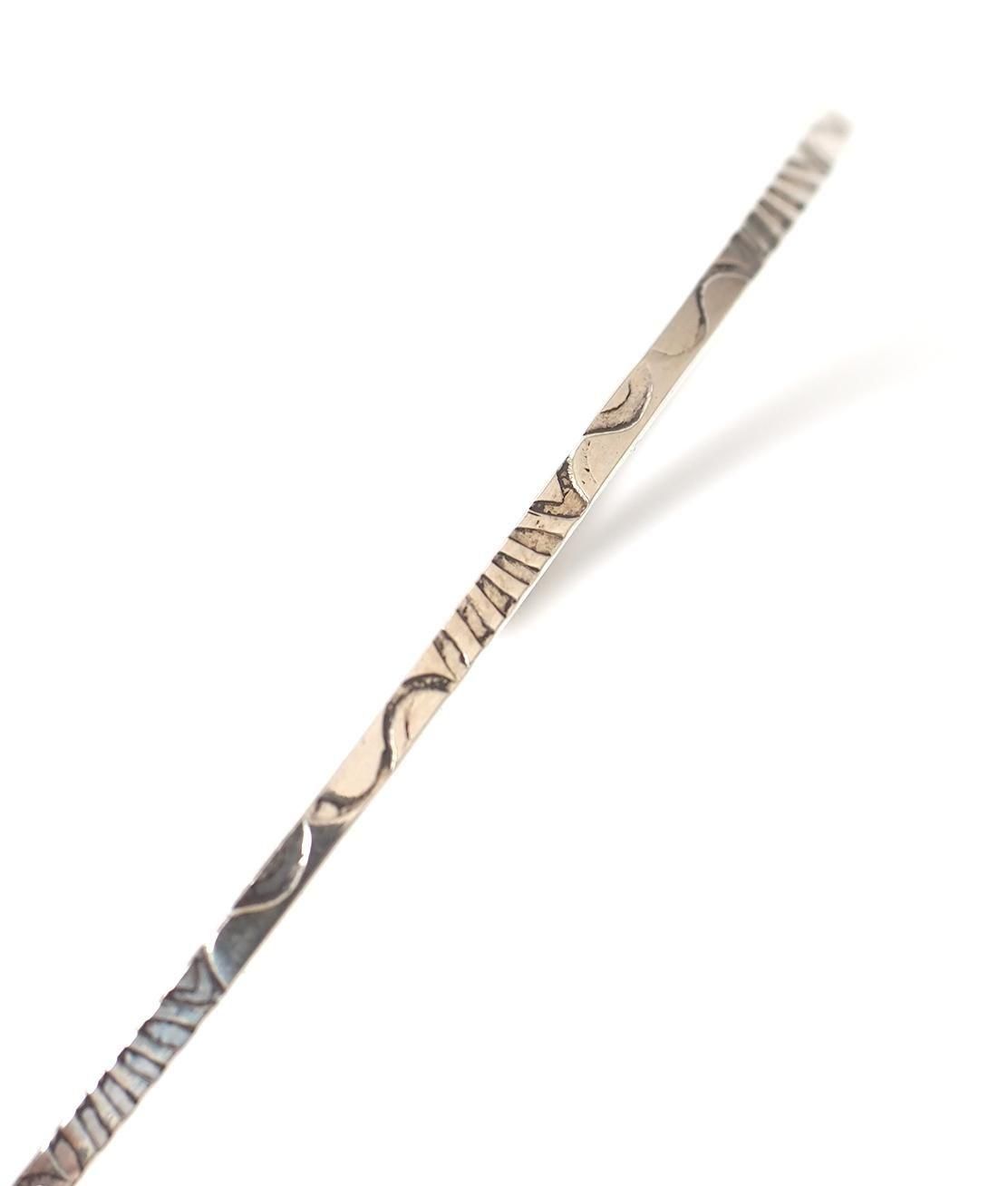 インディアン　バングル　ナバホ族　Indian navajo シルバー925 INDIAN JEWELRY インディアンジュエリー】Navajo Silver×14KGF