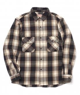 <img class='new_mark_img1' src='https://img.shop-pro.jp/img/new/icons6.gif' style='border:none;display:inline;margin:0px;padding:0px;width:auto;' />BIG MIKEHEAVY FLANNEL SHIRT - OFF/MCA/BLK ӥåޥ ͥ륷 إӡͥ 