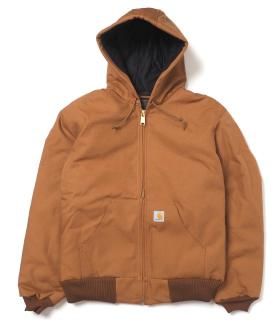 <img class='new_mark_img1' src='https://img.shop-pro.jp/img/new/icons47.gif' style='border:none;display:inline;margin:0px;padding:0px;width:auto;' />CARHARTTJ140 FIRM DUCK ACTIVE JACKET - BROWN å ƥ֥㥱å ѡ US