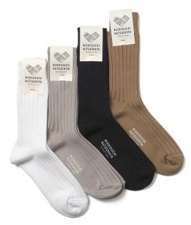 <img class='new_mark_img1' src='https://img.shop-pro.jp/img/new/icons6.gif' style='border:none;display:inline;margin:0px;padding:0px;width:auto;' />NISHIGUCHI KUTSUSHITANK0106 EGYPT COTTON RIB SOCKS ץ åȥ å 