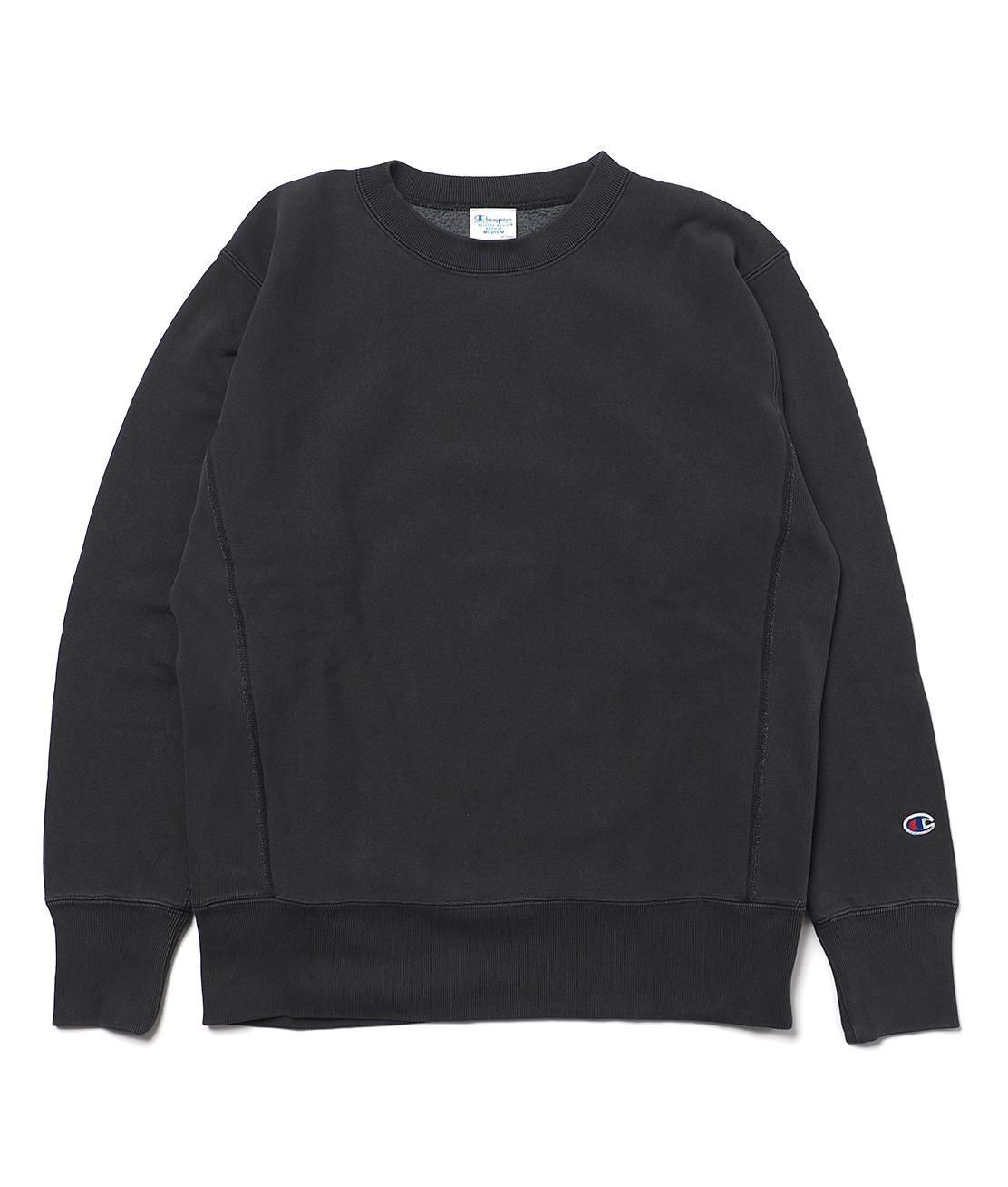リバースウィーブ Champion-REVERSE WEAVE】C3-C028 RW CREW NECK SWEAT - OFF BLACK