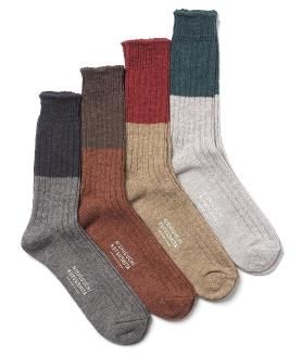 <img class='new_mark_img1' src='https://img.shop-pro.jp/img/new/icons6.gif' style='border:none;display:inline;margin:0px;padding:0px;width:auto;' />NISHIGUCHI KUTSUSHITANK0103 WOOL COTTON SLUB SOCKS ߥåȥ ֥å 